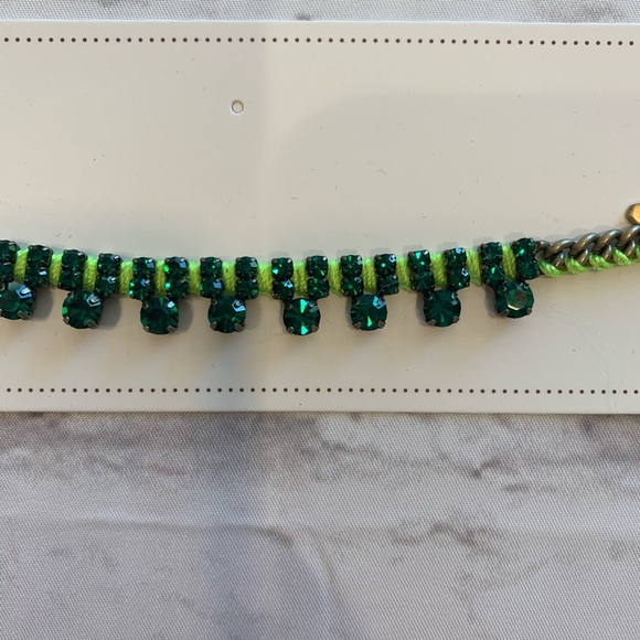 Stella & Dot Neon Green Dream Bracelet - Picture 3 of 7
